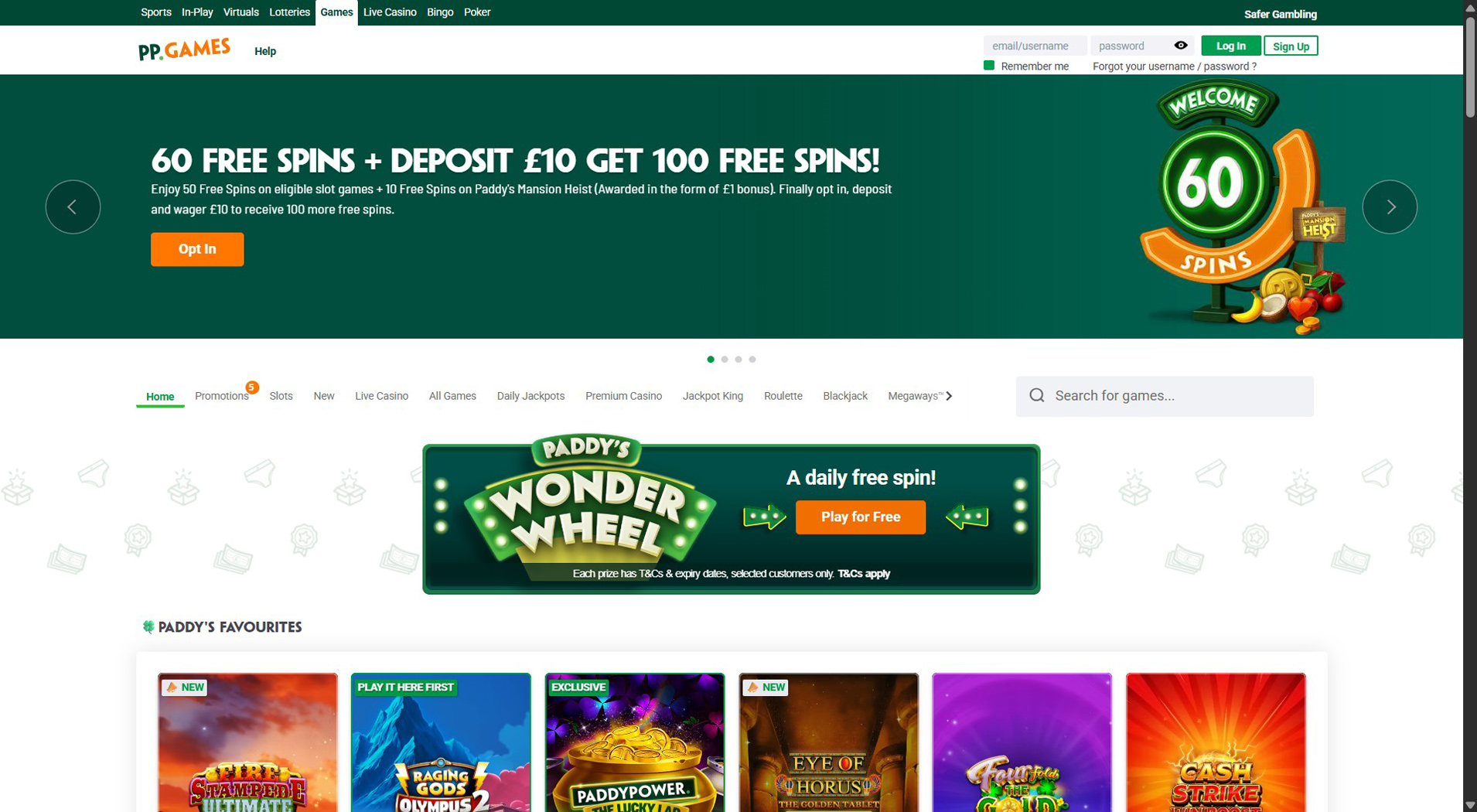 4. Paddy Power Games - Trusted Sofort Casino Option